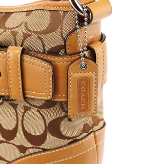 7077 Beige Tan Signature Soho 2-Way Bag