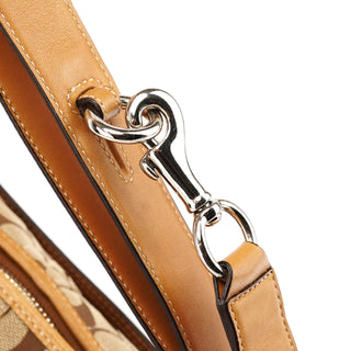 7077 Beige Tan Signature Soho 2-Way Bag