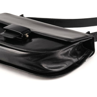 1996 Black Madras Swing Shoulder Bag