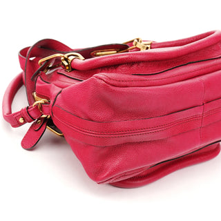 Pink Leather Paraty 2-Way Bag