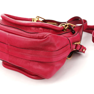 Pink Leather Paraty 2-Way Bag