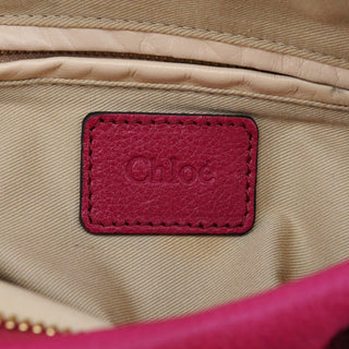 Pink Leather Paraty 2-Way Bag