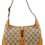001 3735 Beige Tan GG Jackie Shoulder Bag