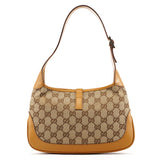 001 3735 Beige Tan GG Jackie Shoulder Bag