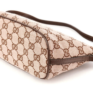 039 1103 Beige Brown GG Boat Pochette