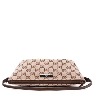 039 1103 Beige Brown GG Boat Pochette