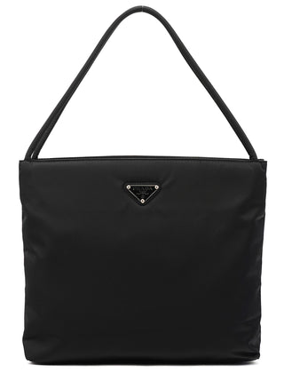 B6242 Black Tessuto City Nylon Tote Bag