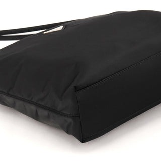 B6242 Black Tessuto City Nylon Tote Bag
