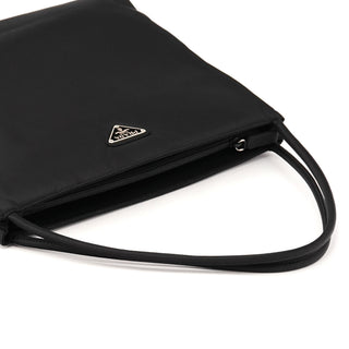 B6242 Black Tessuto City Nylon Tote Bag