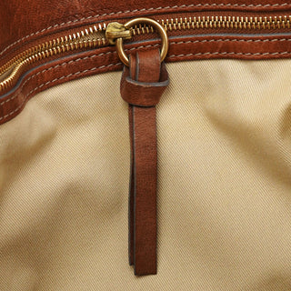 Brown Leather Heloise Tote Bag