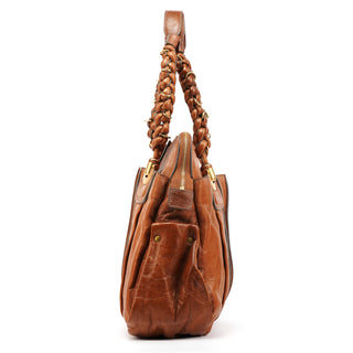 Brown Leather Heloise Tote Bag