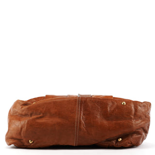 Brown Leather Heloise Tote Bag