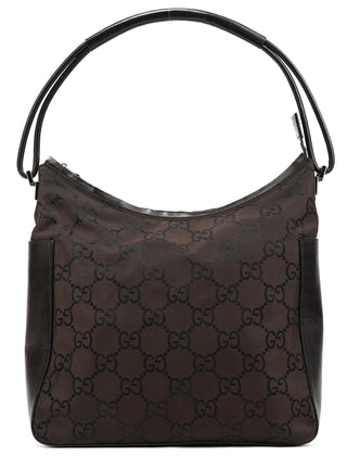 001 3766 Brown GG Hobo Shoulder Bag