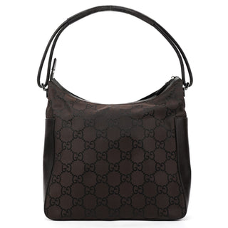 001 3766 Brown GG Hobo Shoulder Bag