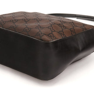 001 3766 Brown GG Hobo Shoulder Bag