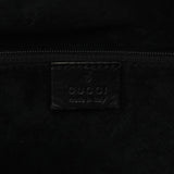001 4335 Sac à main froncé en daim noir