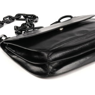 1996 Black Madras Swing Shoulder Bag