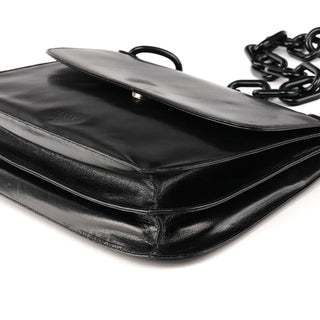 1996 Black Madras Swing Shoulder Bag