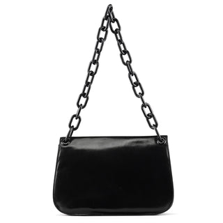 1996 Black Madras Swing Shoulder Bag
