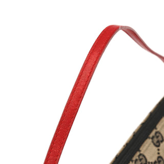 039 1103 Beige Red GG Boat Pochette