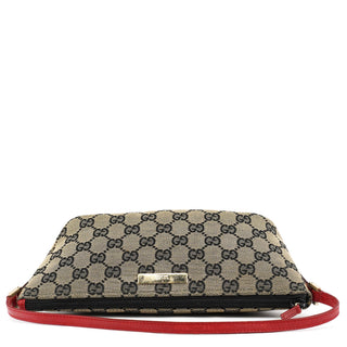 039 1103 Beige Red GG Boat Pochette