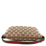 141809 GG Boat Pochette en toile GG beige et marron