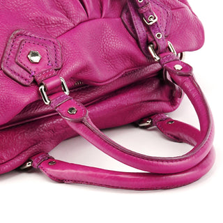 Pink Leather Classic Q 2-Way Bag