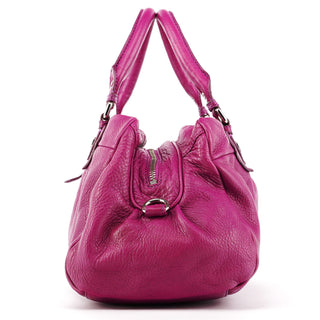 Pink Leather Classic Q 2-Way Bag