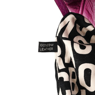 Pink Leather Classic Q 2-Way Bag