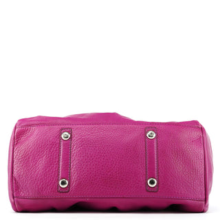 Pink Leather Classic Q 2-Way Bag