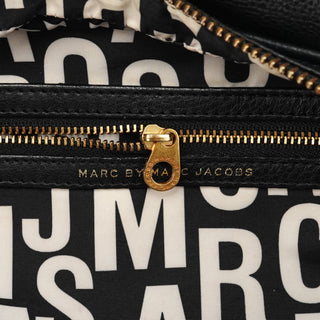 Black Leather Classic Q Baby Groovee 2-Way Bag