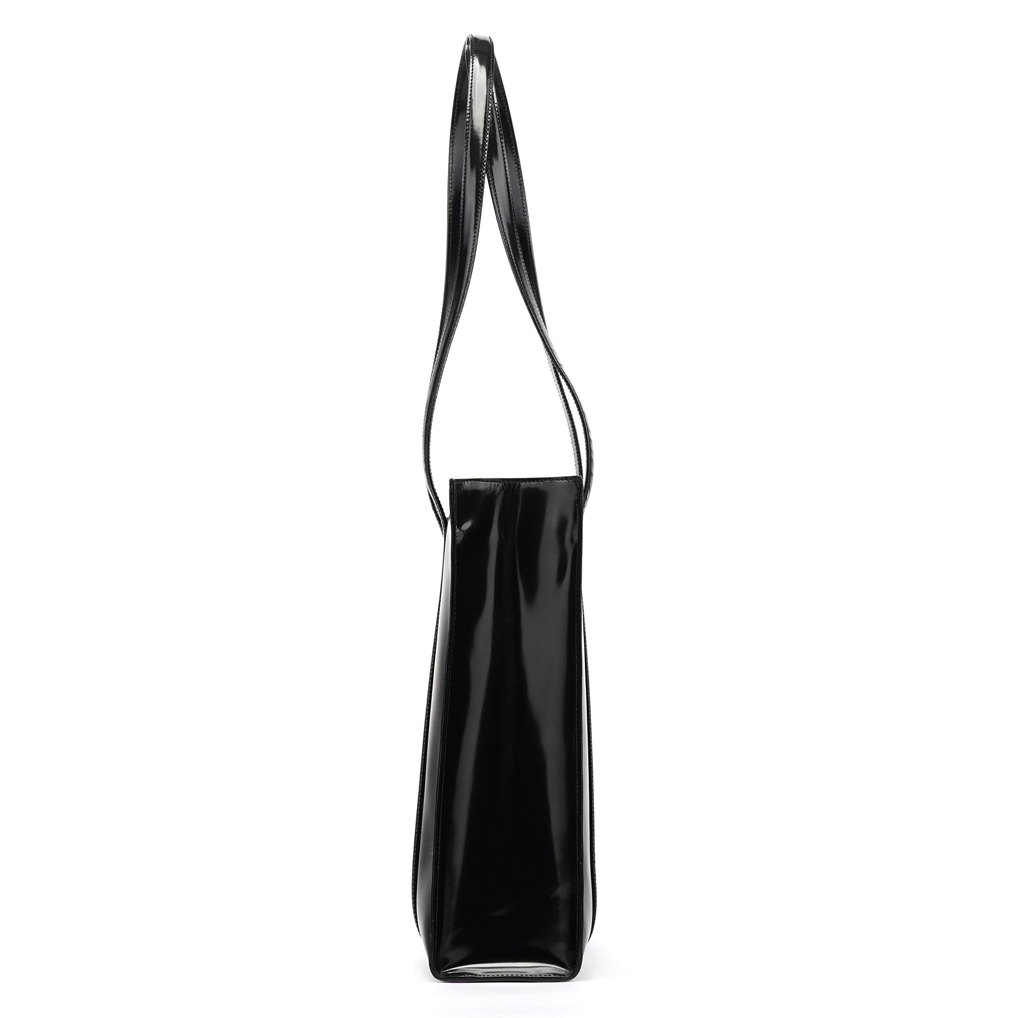 1995 Black Spazzolato Sport Tote Bag