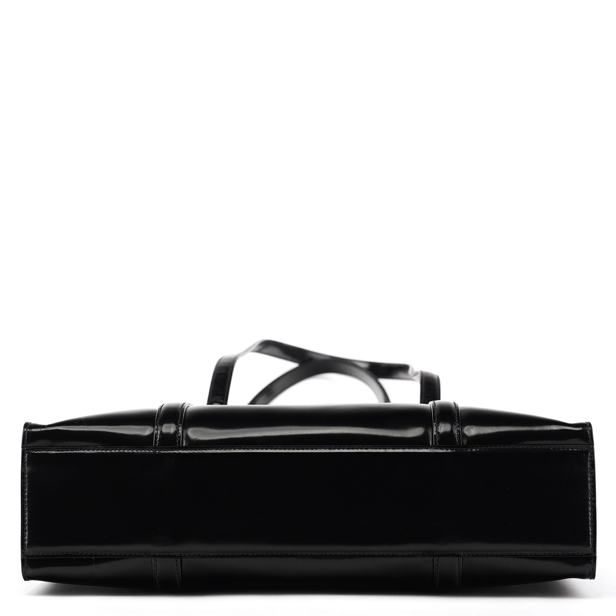 1995 Black Spazzolato Sport Tote Bag