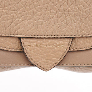 Greige Leather Thompson Top Handle Bag