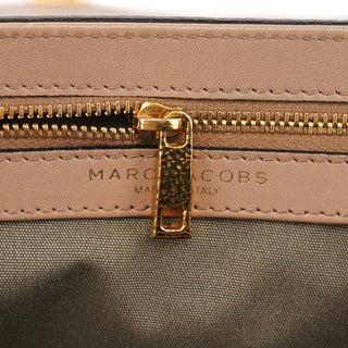 Greige Leather Thompson Top Handle Bag