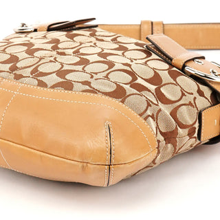 F03574 Beige Tan Signature Soho 2-Way Bag