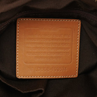 F03574 Beige Tan Signature Soho 2-Way Bag