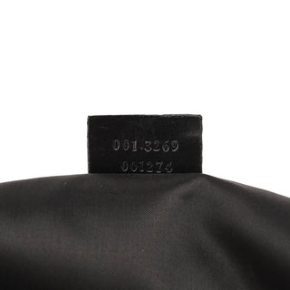 001 3269 Black Leather Shoulder Bag