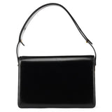 Black Leather Shoulder Bag
