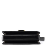 Black Leather Shoulder Bag