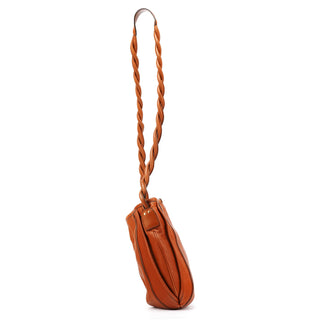 Light Brown Leather Helene Crossbody Bag