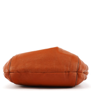 Light Brown Leather Helene Crossbody Bag