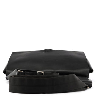 Fall 1999 Black Leather Buckle Shoulder Bag