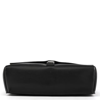 Fall 1999 Black Leather Buckle Shoulder Bag