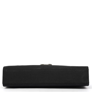 001 4239 Anthracite Canvas Lady Lock Shoulder Bag