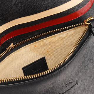 Navy Leather Vick Tote Bag