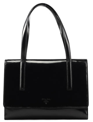 1995 Black Spazzolato Sport Tote Bag