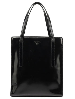 1995 Black Spazzolato Sport Tote Bag