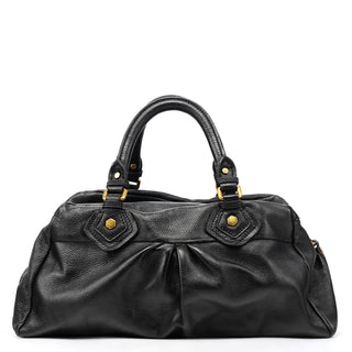 Black Leather Classic Q Baby Groovee 2-Way Bag
