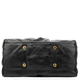 Black Leather Classic Q Baby Groovee 2-Way Bag